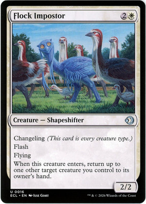 Flock Impostor - 0016 - Lorwyn Eclipsed ECL - MTG - NM/M