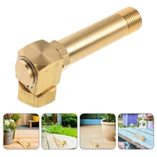  Brass Swivel Elbow Connector Durable Hose Reel Replacement Parts