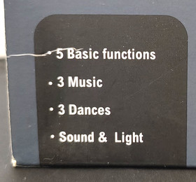 Funtech Remote Control Robot Dog Kids Toy Music Dance Sound & Light