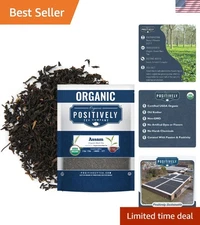 Black Tea Assam Loose Leaf Organic High Caffeine 16oz