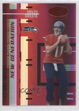 2005 Leaf Certified Materials New Generation Mirror Red 40/100 David Greene 0a1