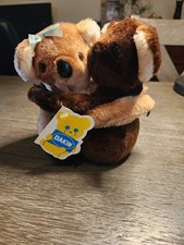 Vintage Hugging Koala Bears R. Dakin Plush 1978 Stuffed Animal 2 pc 6  Clean