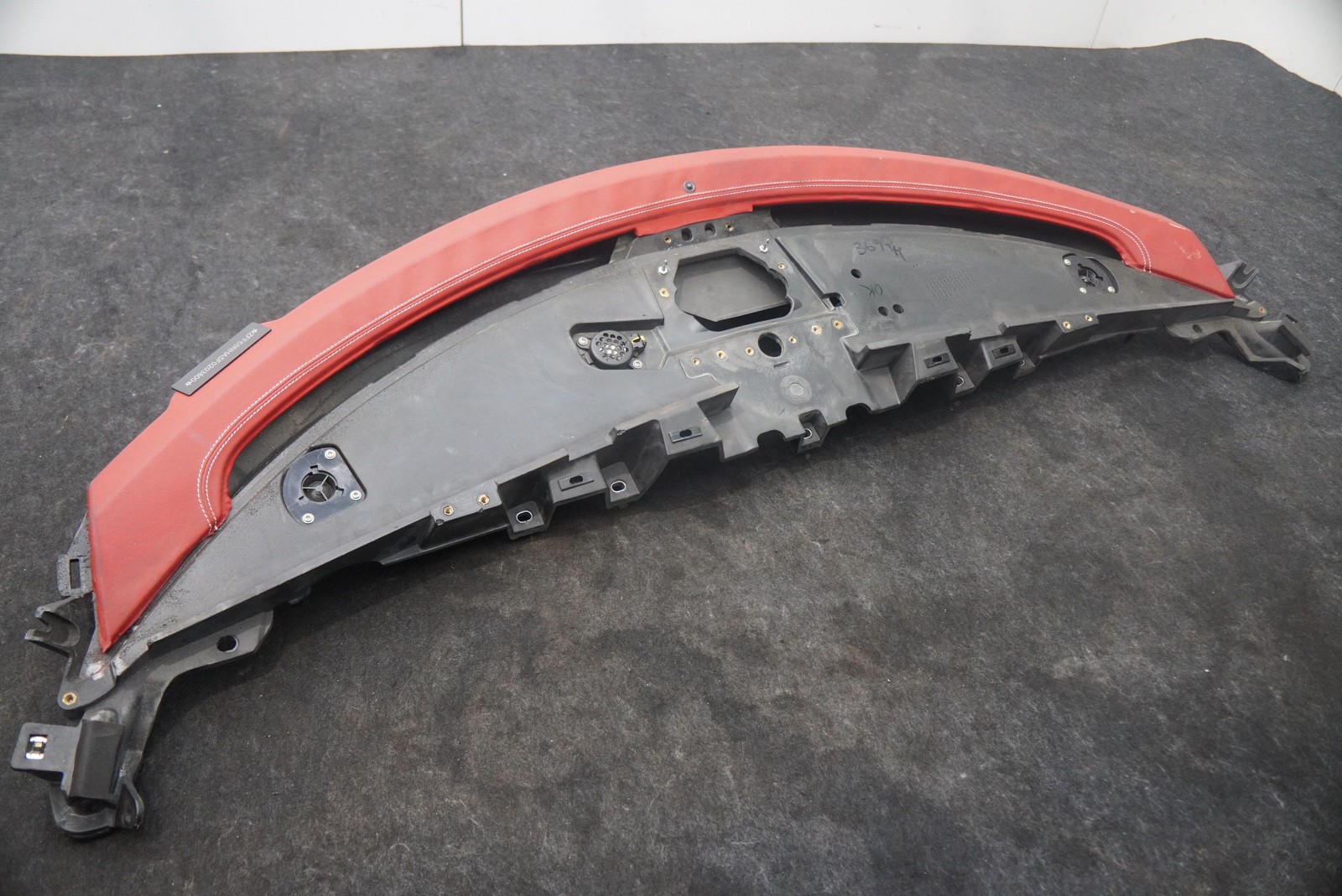 Dashboard Upper Support Cover Panel Red Trim 82509512 Ferrari 458 2015 *Note*