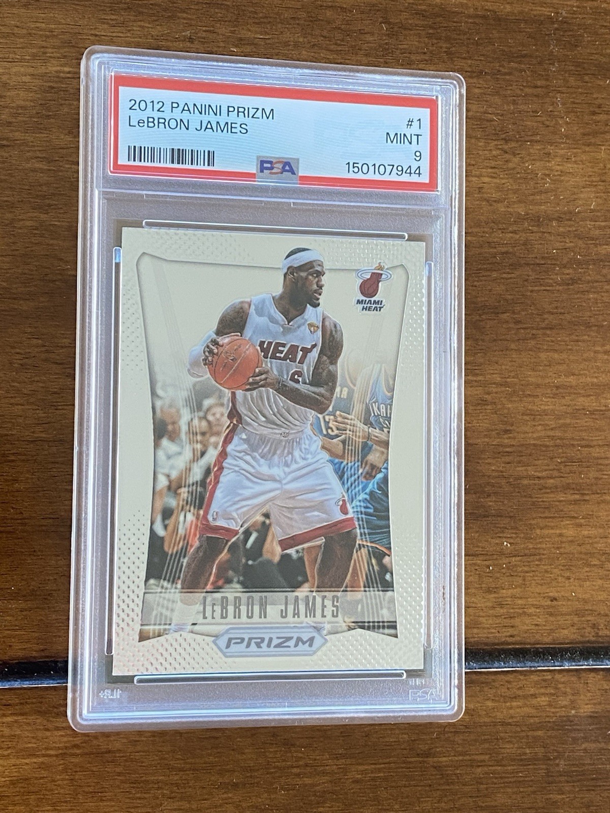 2012 Prizm Lebron James Psa 9