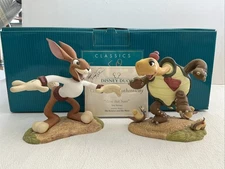 WDCC Signed Tortoise and the Hare “Slow But Sure” & “The Blue Streak” Repaired