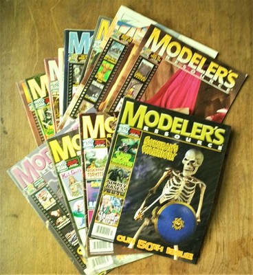 Modeler's Resource Magazine Lot (12 Issues)