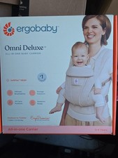 Ergobaby Omni Deluxe All-in-One Baby Carrier (Natural Beige) - New Sealed