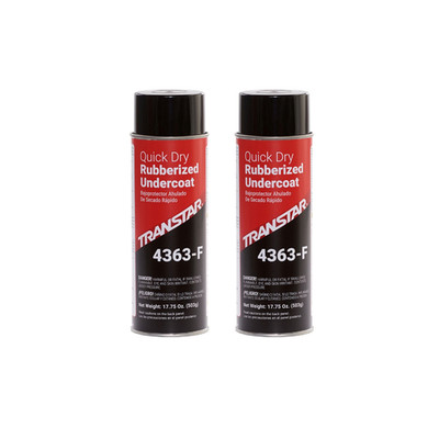 Transtar 4363-F Quick Dry Rubberized Undercoating Aerosol (2 Pack)