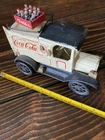 Vintage Cast Iron Coke Delivery Model Truck