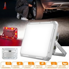 Rechargeable LED Magnetic Work Light Floodlight Car Repair Camping Outdoor Lamp