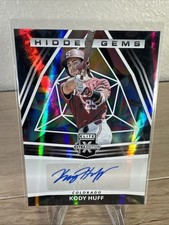 2022 Elite Extra Edition Kody Huff Hidden Gems Signatures Black Auto #HG-KH
