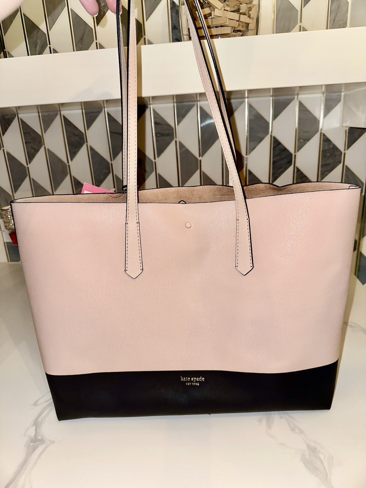 Rare! NWT Disney x Kate Spade Minnie Mouse Limited Edition Tote + Pouch Set image 2