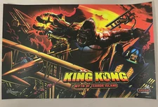 KING KONG Myth of Terror Island Stern Pinball Premium Translite  BRAND NEW
