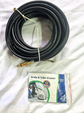 Nilfisk Drain and Tube Cleaner 8M Pipe Cleaning Hose Pressure Washer Accessory