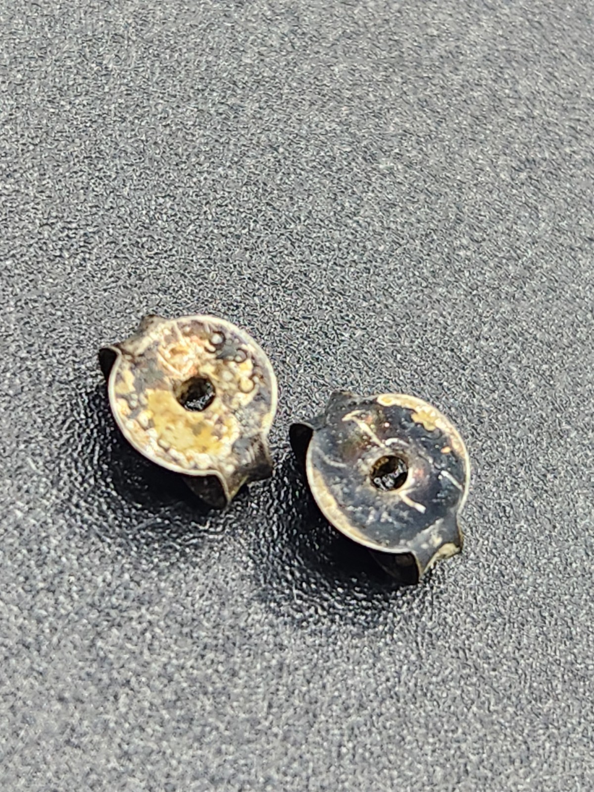 Small Sterling Silver Pineapple-Shaped Stud Earri… - image 7