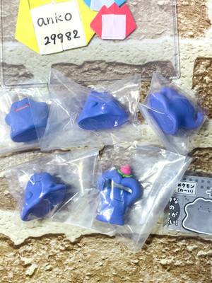 Pokemon Ditto Full Collection Maskottchen Figur Full set of 5 Capsule toy Japan
