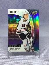 23-24 UD Allure Black Rainbow Rookie.  CONNOR BEDARD  BLACKHAWKS