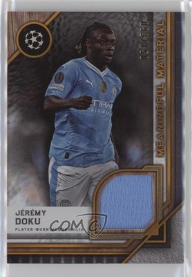 2023-24 Museum Collection UEFA Champions League Citrine Jeremy Doku Jérémy 1e41