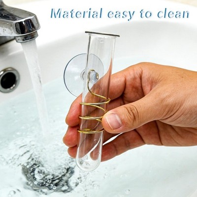 Rain Gauge Weather Resistant Versatile Decor Suction Cup Mount for Deck Yard