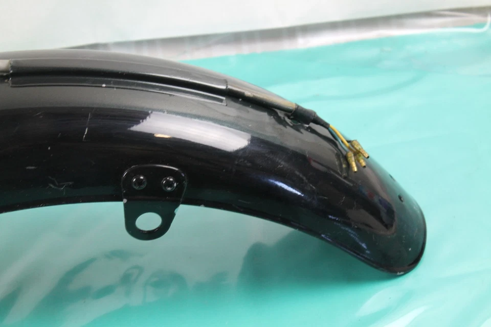 1973 Yamaha CT3 175 Rear Fender 444-21610-00-35 CT2 AT2 AT3 Black - Image 3 of 4