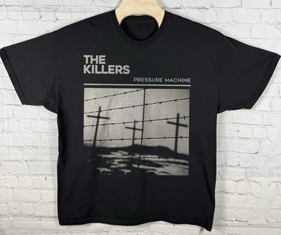 The Killers Pressure Machine Album Unisex Black Cotton T-shirt S-5XL