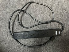 APC SurgeArrest Power Strip 7-Outlet Surge Protector Black