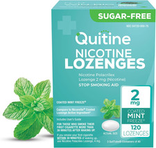 Nicotine Lozenges 2Mg, Mint Flavor, Stop Smoking Aid   Relieve Nicotine Cravings