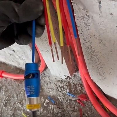 Portable Wire Twisting Peeling for Power Drill Aluminum Alloy Cable Stripper Kit