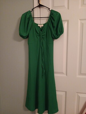 pinch green dress Pinch: Where You Are Dark Green Printed Dress, Medium - The Mint Julep Boutique