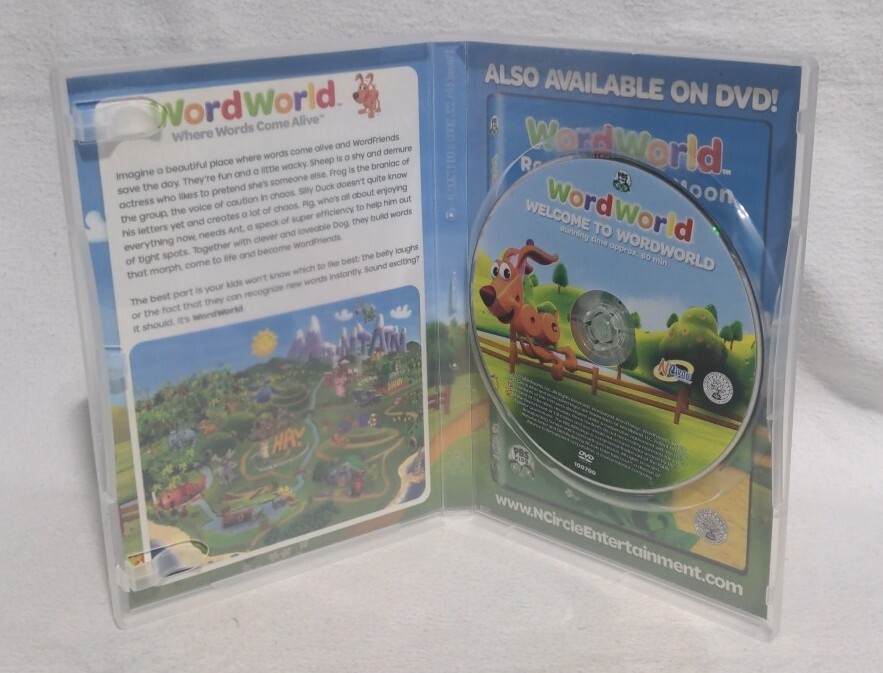 WordWorld: Welcome to WordWorld (DVD, 2007) - Good Condition ...