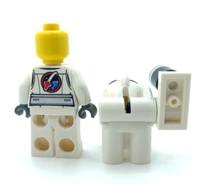 Astronaut with Side Lamp Lego City Space Minifigure 60077