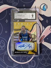 2017-18 Panini Totally Certified Choice Signatures  SHAQUILLE O'NEAL 6/10 CGC 9