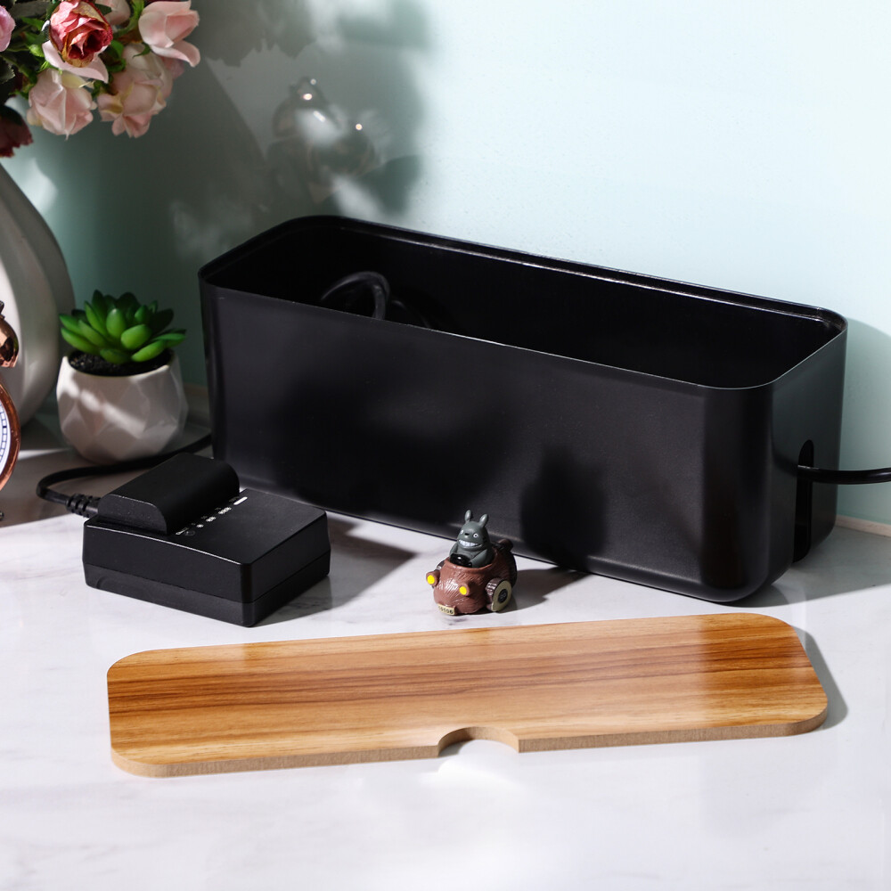 Cable Wire Storage Box Case Cord Management Socket Home Office Tidy ...