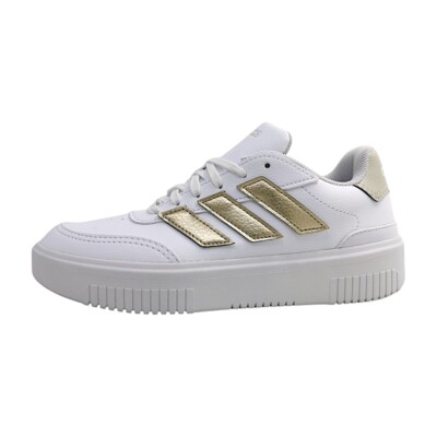 adidas COURTBLOCK BOLD Damenschuhe Sneaker Sneaker low Weiß Freizeit