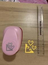 Woodware 3” Heart Corner Swirls Craft Punch. P&P Combined