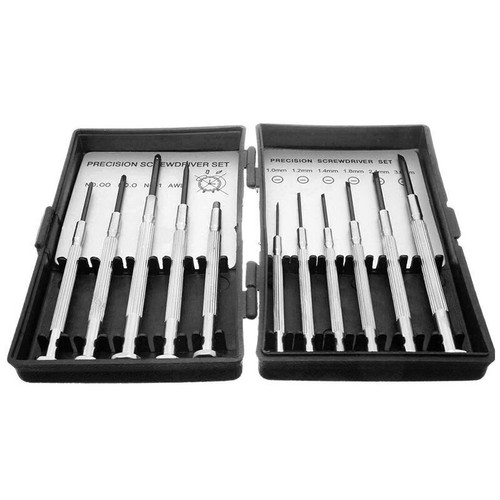 11Pcs Mikropräzisionsschraubendreher Set Mini Jewelers Q5P4 Reparatur Watch M5 - Picture 6 of 10