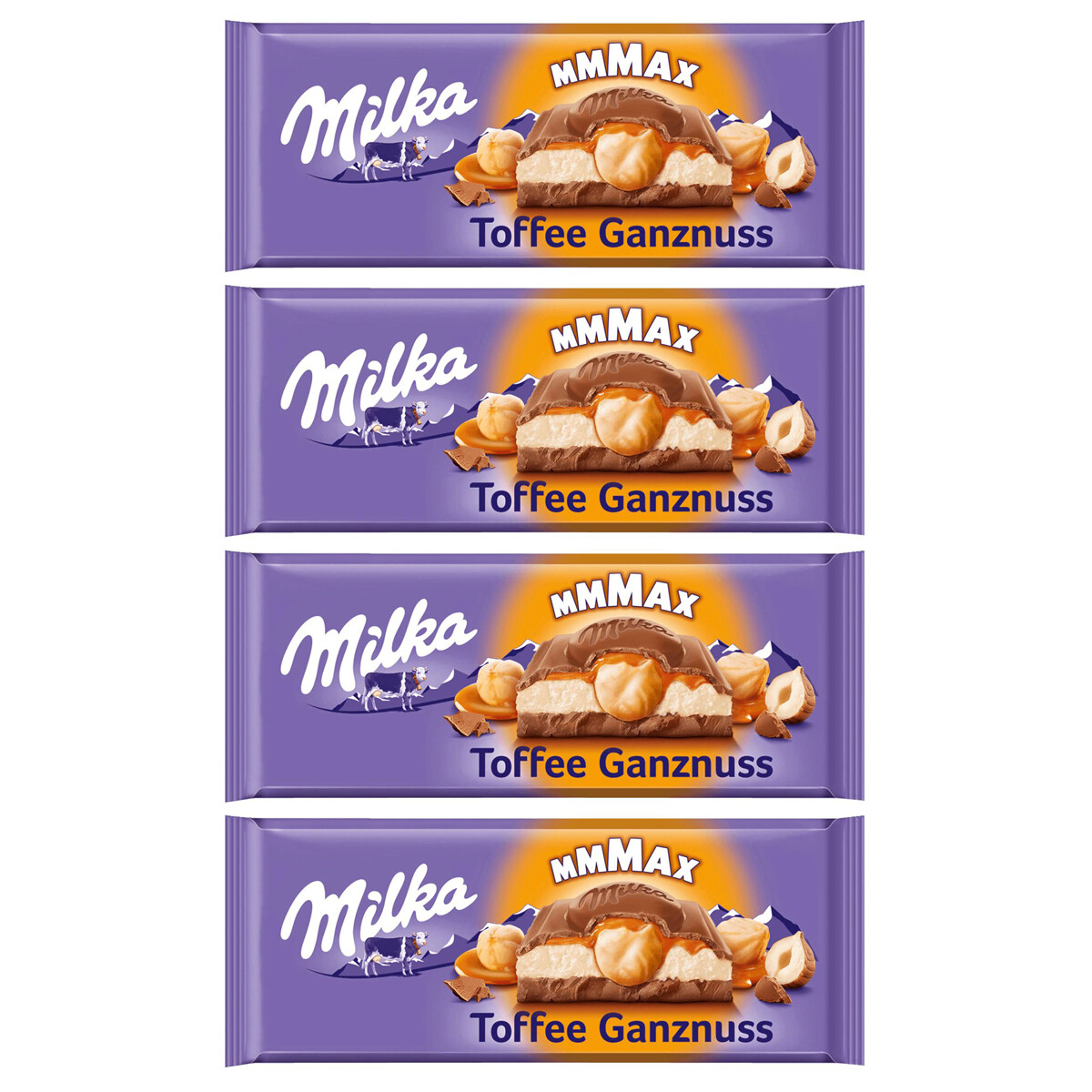 Milka Toffee noce crema al latte e nota leggera di caramello confezione...