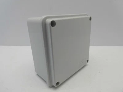 GEWISS GW44204 100x100x50mm ENCLOSURE JUNCTION BOX PLASTIC WATERPROOF IP56 GREY