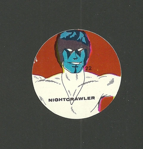 X-Men Nightcrawler #22 Vintage Marvel Comics Disc Card South America