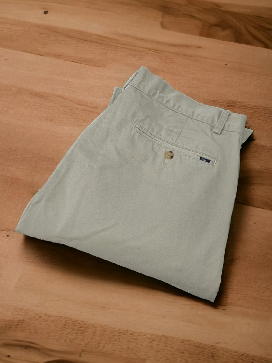 Ralph Lauren Classic Polo Chino ベージュw33 Polo Ralph Lauren Classic Stone Slim-Fit Stretch Chino Pants