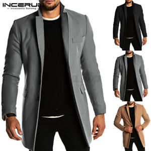 Herren Slim Fit Formale Business Casual Blazer Mantel Jacke Tops Mantel Jacken Ebay