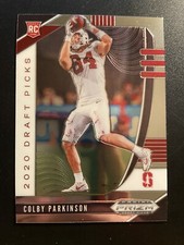 2020 Panini Prizm Draft Picks SColby Parkinson #135 Rookie Cardinal Football