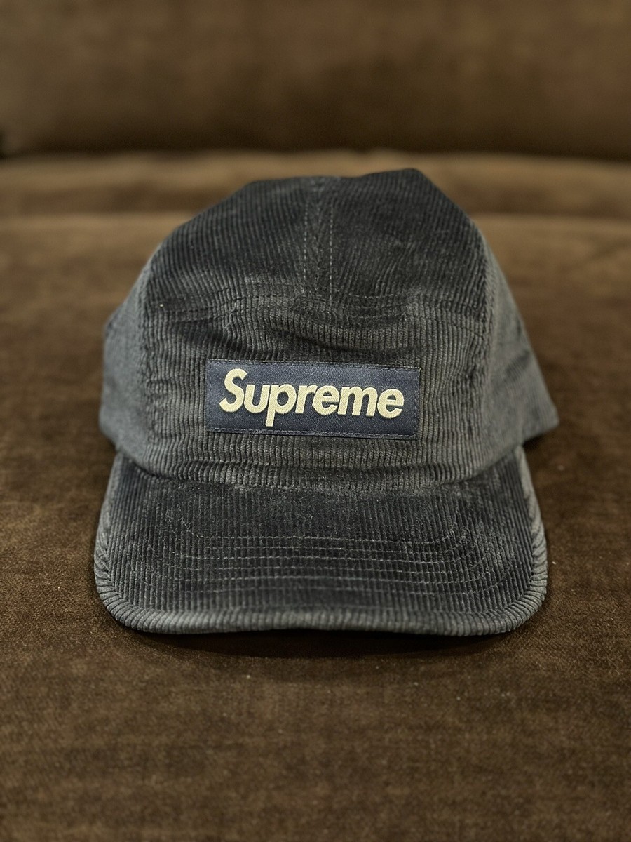 supreme キャップ corduroy camp cap NAVY Supreme Corduroy Camp Cap (FW23) - $58