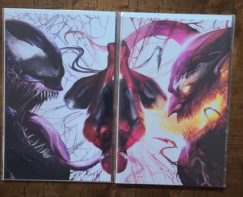 The Amazing SpiderMan #800 Venom 1 Midtown Connecting Virgin Variants Mattina NM