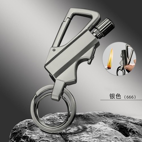 Encendedor infinito permanente a juego con llavero multiherramienta abrebotellas para hombre - Imagen 13 de 17