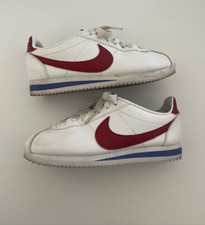 Nike Classic Cortez Leather Red White and Blue Women's Size 5.5 Forest Gump