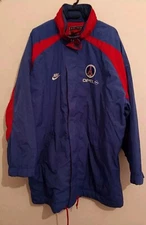 Rare Vintage PSG Paris Saint Germain 1996 Nike Bench Coat Size XL Men