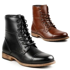 Metrocharm MC310 Men's Lace Up Cap Toe Fashion Oxford Boot …