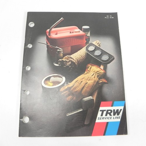 VINTAGE 1970S TRW SERVICE LINE PARTS CATALOG STATION DEALERSHIP ...