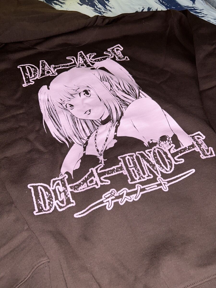 Palace X Death Note Misa Zip Up Hood Fox Sweatshirt In Hand Palace X Death Note Misa Zip Up Hood Fox Sweatshirt In Hand